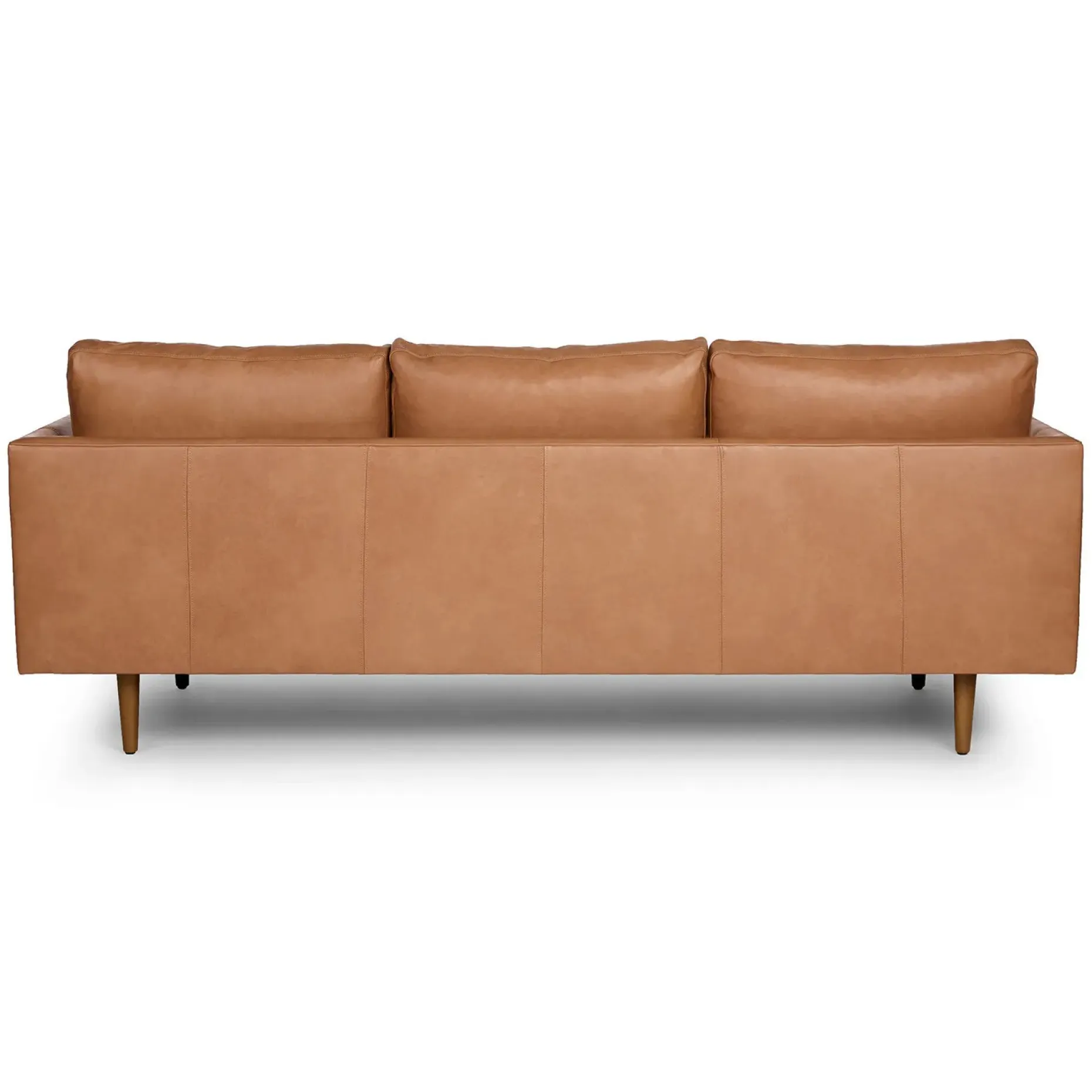 Burrard 83.5" Leather Sofa - Bella Caramel
