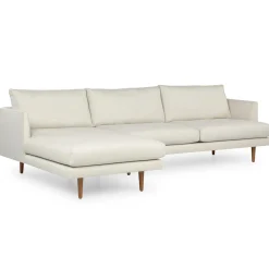 Burrard 112" Left Sectional - Seasalt Ivory