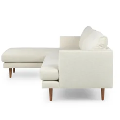 Burrard 112" Left Sectional - Seasalt Ivory