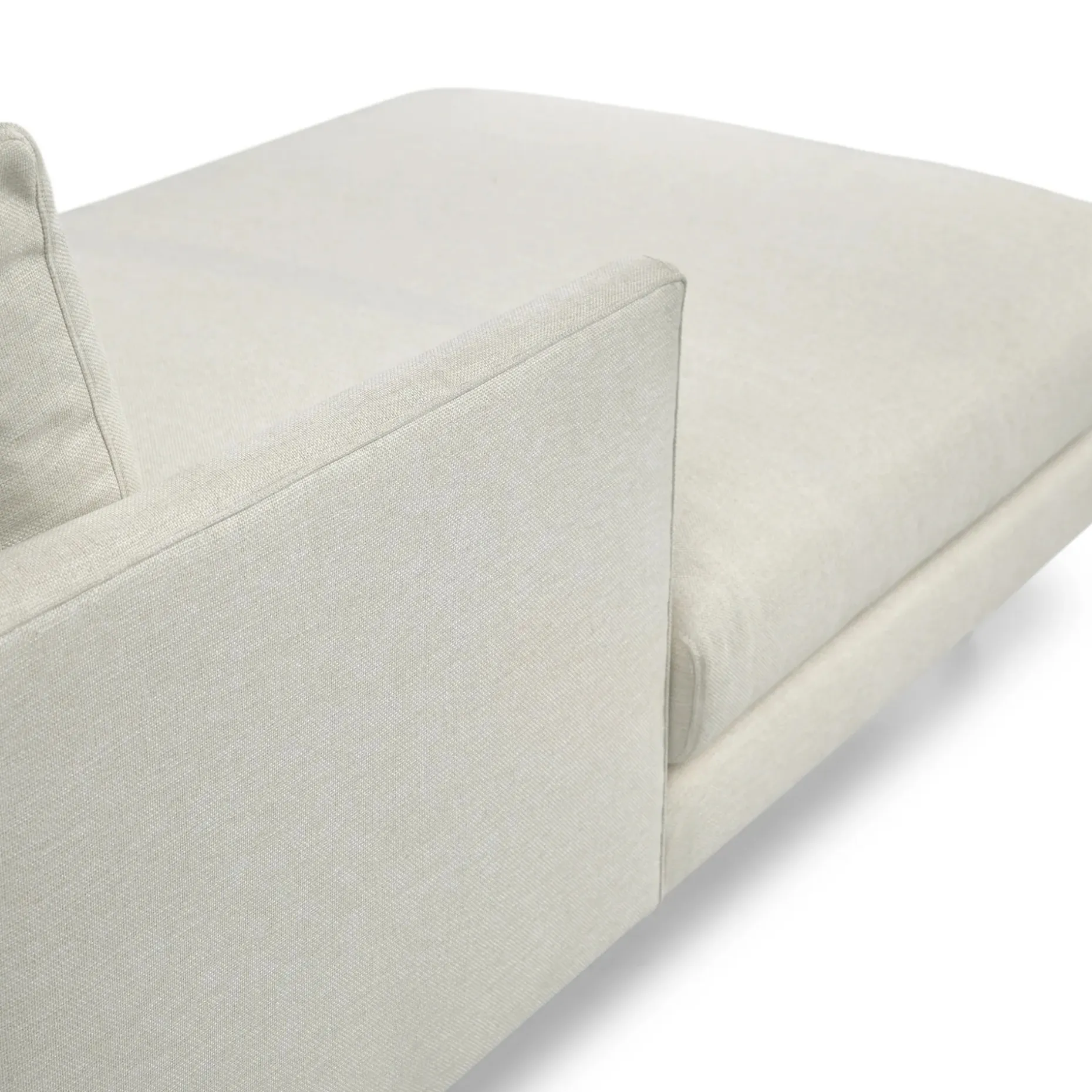 Burrard 112" Left Sectional - Seasalt Ivory