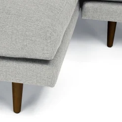 Burrard 112" Left Sectional - Seasalt Gray