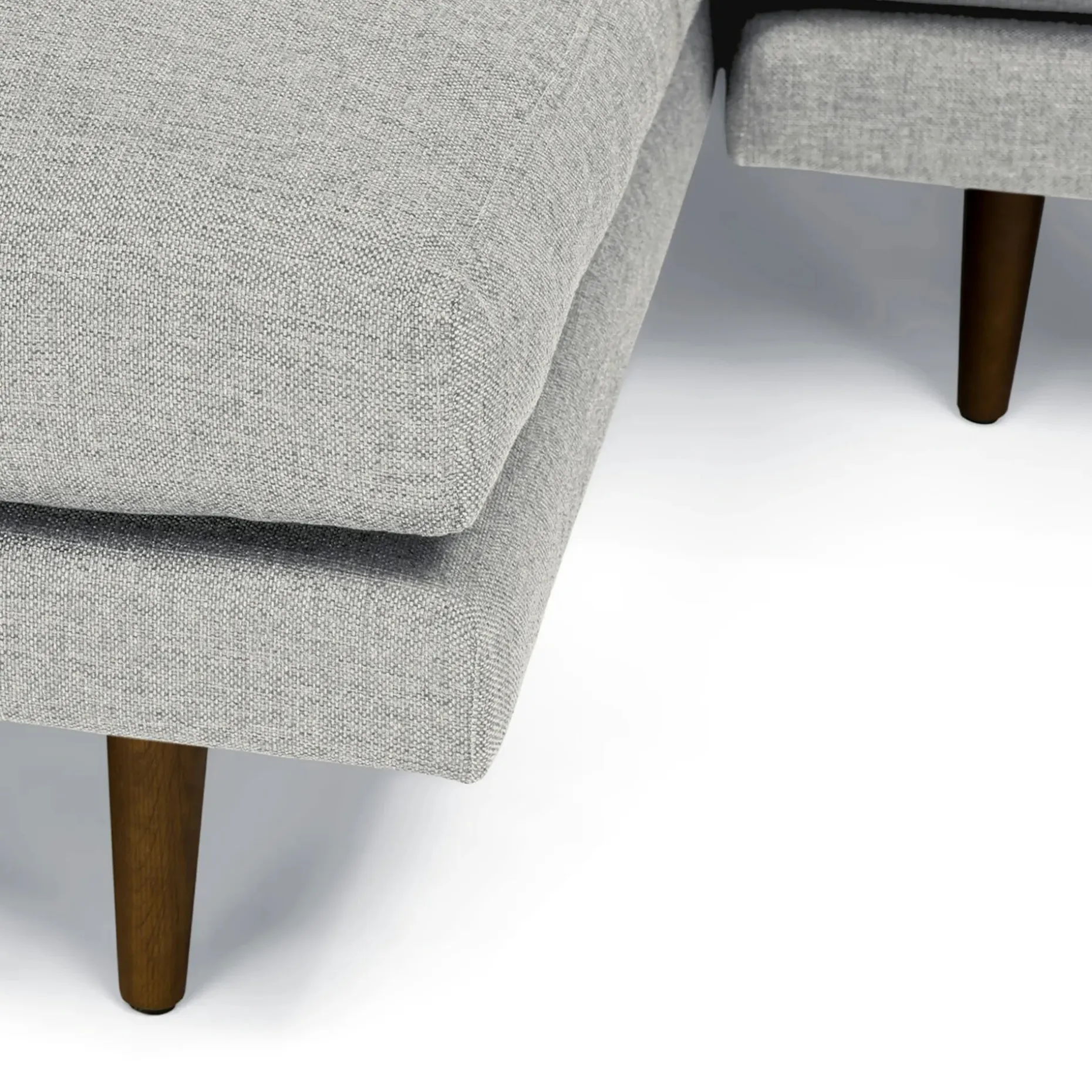 Burrard 112" Left Sectional - Seasalt Gray