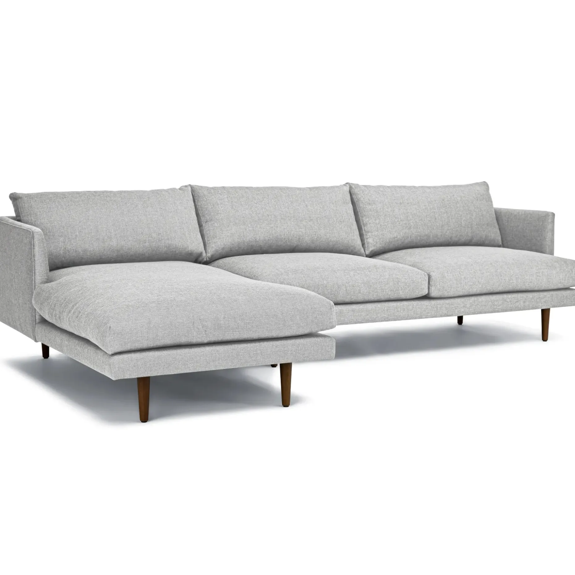 Burrard 112" Left Sectional - Seasalt Gray