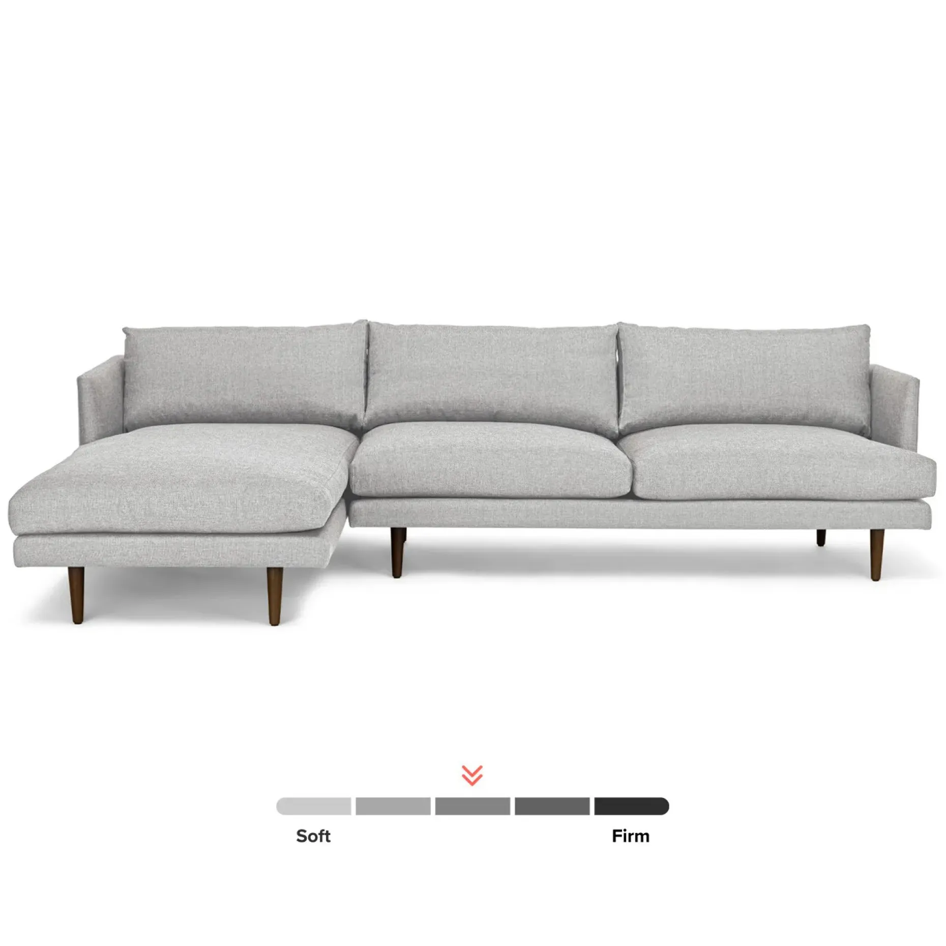 Burrard 112" Left Sectional - Seasalt Gray