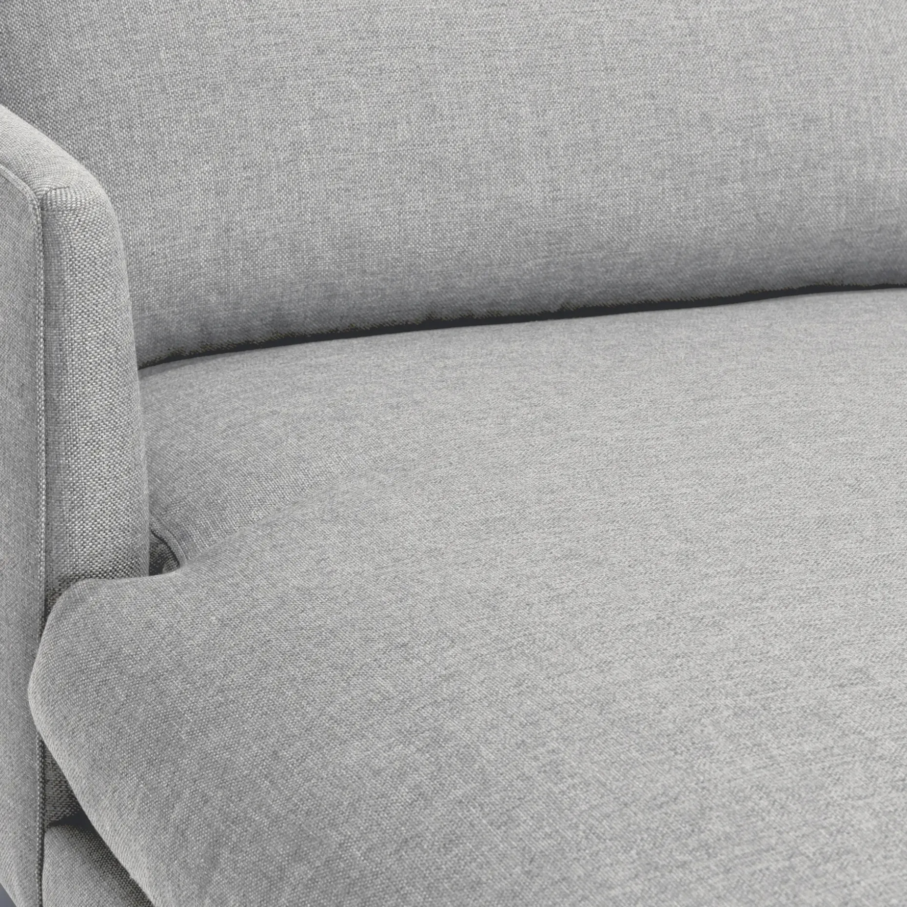 Burrard 112" Left Sectional - Seasalt Gray