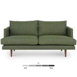Burrard 67" Loveseat - Forest Green