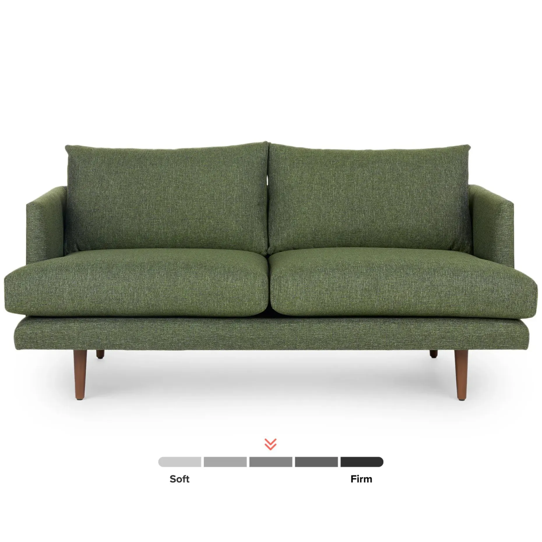 Burrard 67" Loveseat - Forest Green