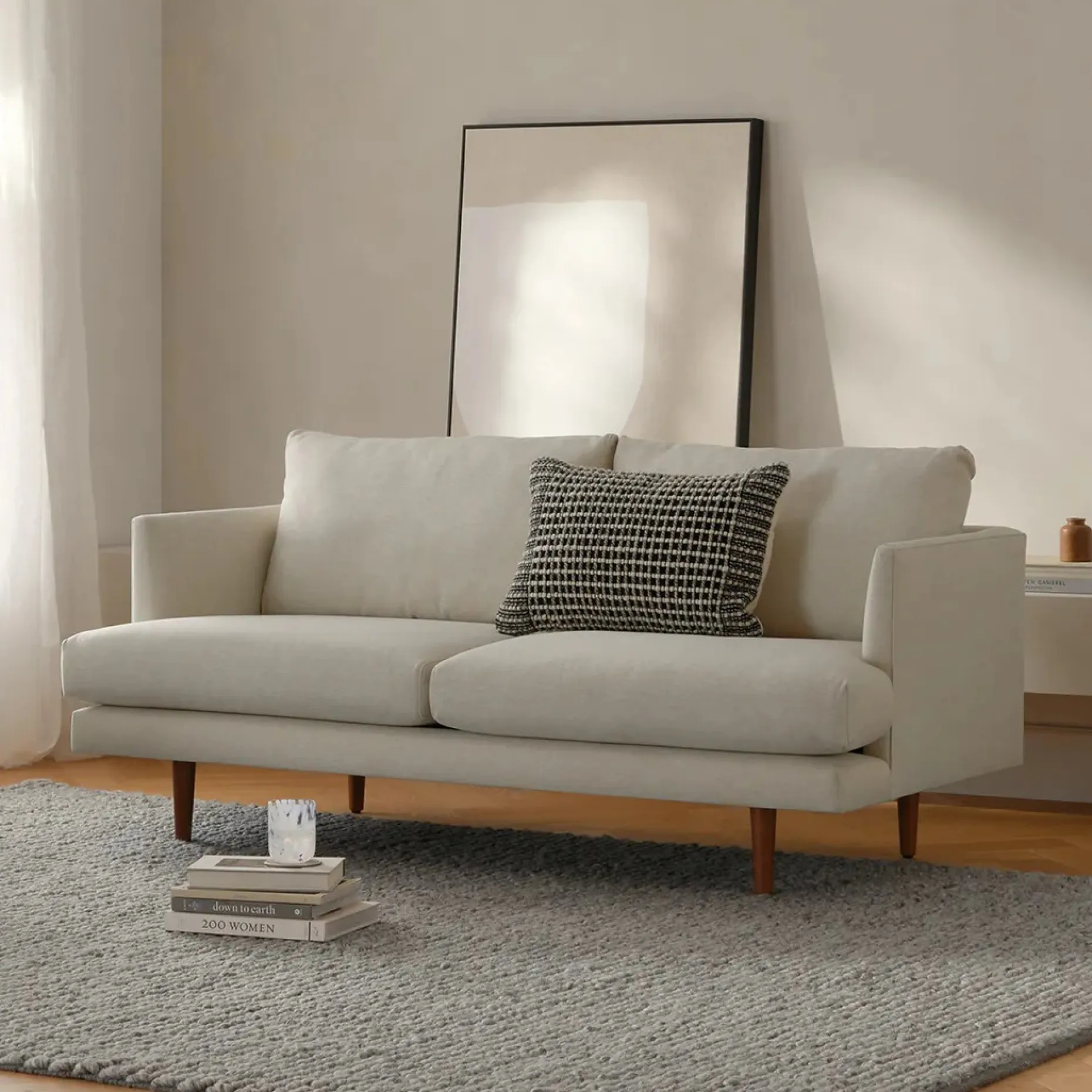 Burrard 67" Loveseat - Seasalt Ivory