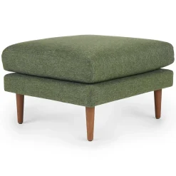 Burrard 29" Ottoman - Forest Green