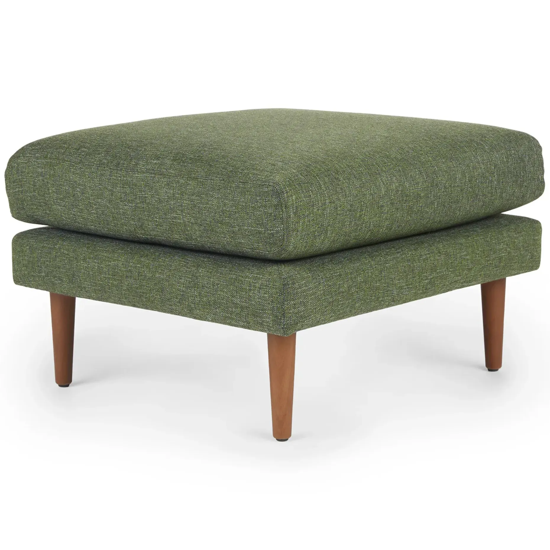 Burrard 29" Ottoman - Forest Green