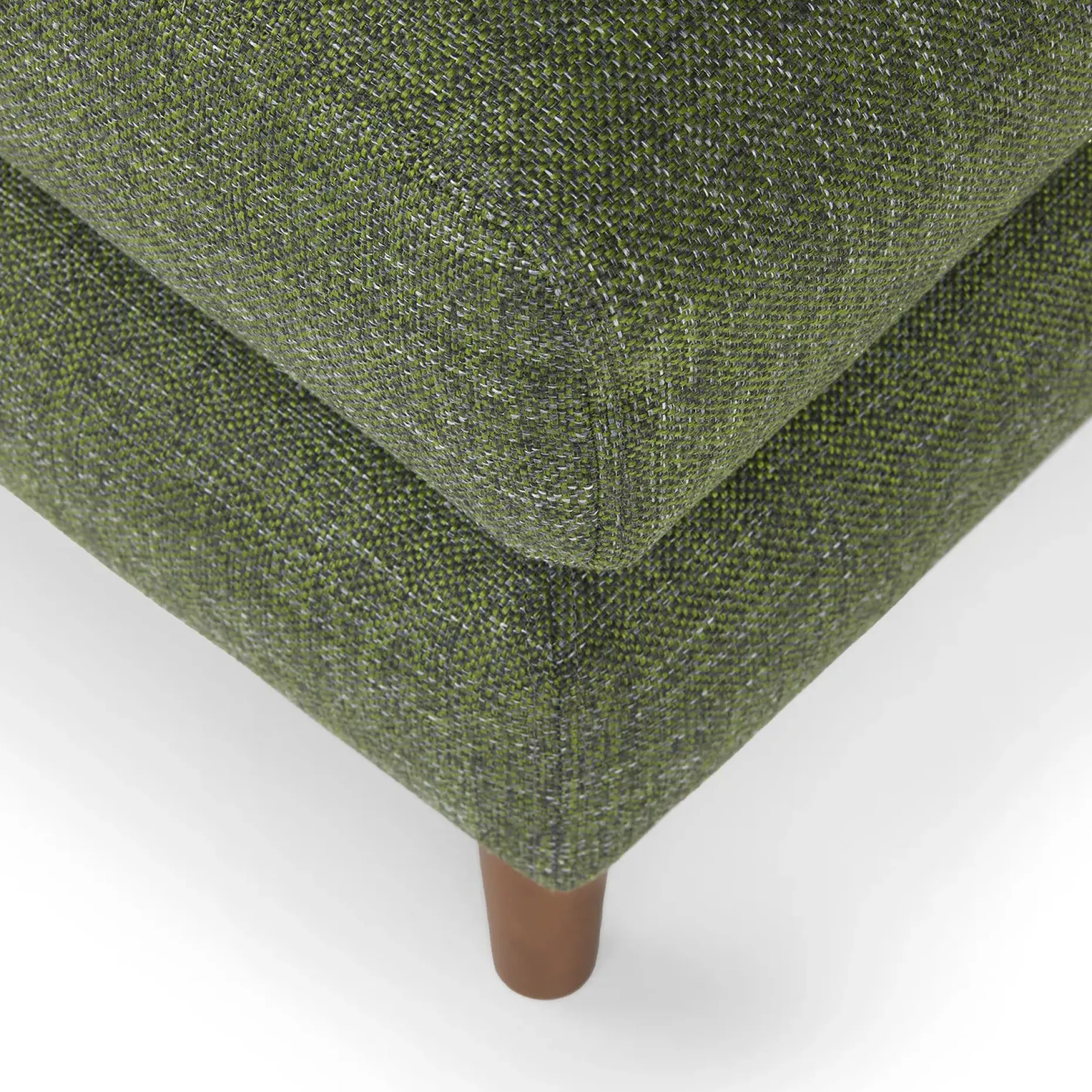 Burrard 29" Ottoman - Forest Green