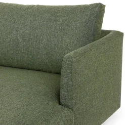 Burrard 112" Right Sectional - Forest Green