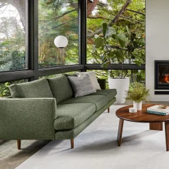 Burrard 83.5" Sofa - Forest Green