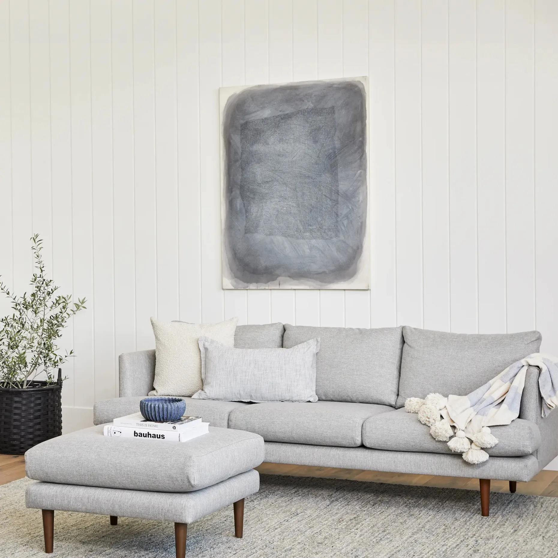 Burrard 83.5" Sofa - Seasalt Gray