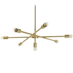 Cadza Chandelier - Brass