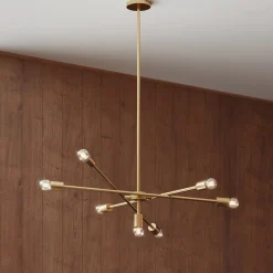 Cadza Chandelier - Brass