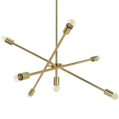 Cadza Chandelier - Brass