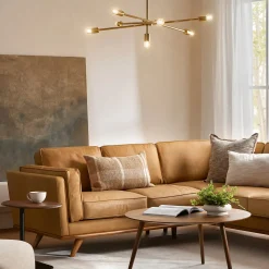 Cadza Chandelier - Brass