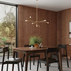 Cadza Chandelier - Brass