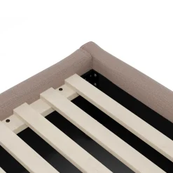 Calabri King Upholstered Bed - Napa Quartz