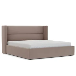 Calabri King Upholstered Bed - Napa Quartz