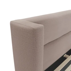 Calabri King Upholstered Bed - Napa Quartz