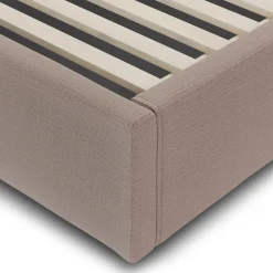Calabri King Upholstered Bed - Napa Quartz