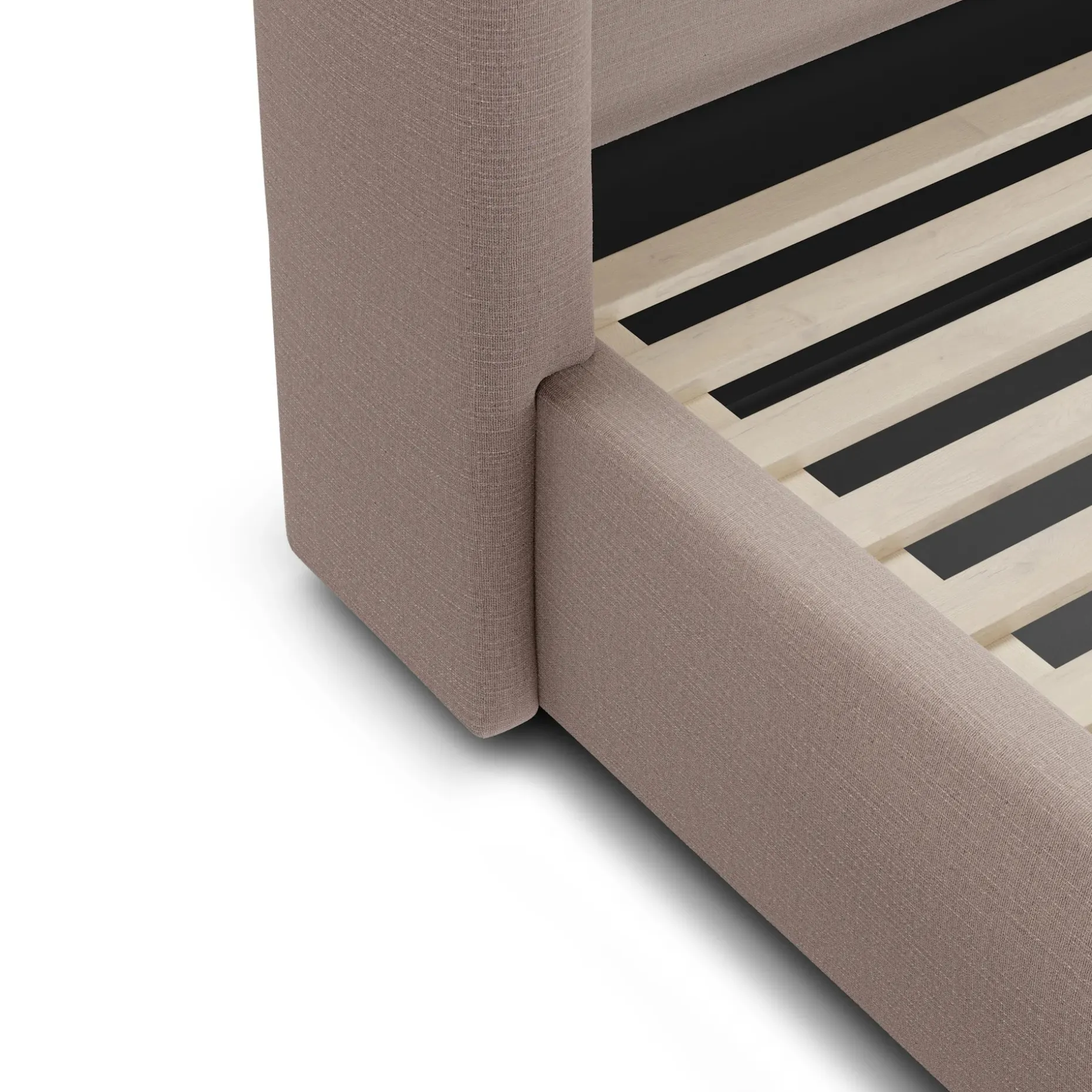 Calabri King Upholstered Bed - Napa Quartz