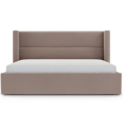 Calabri King Upholstered Bed - Napa Quartz