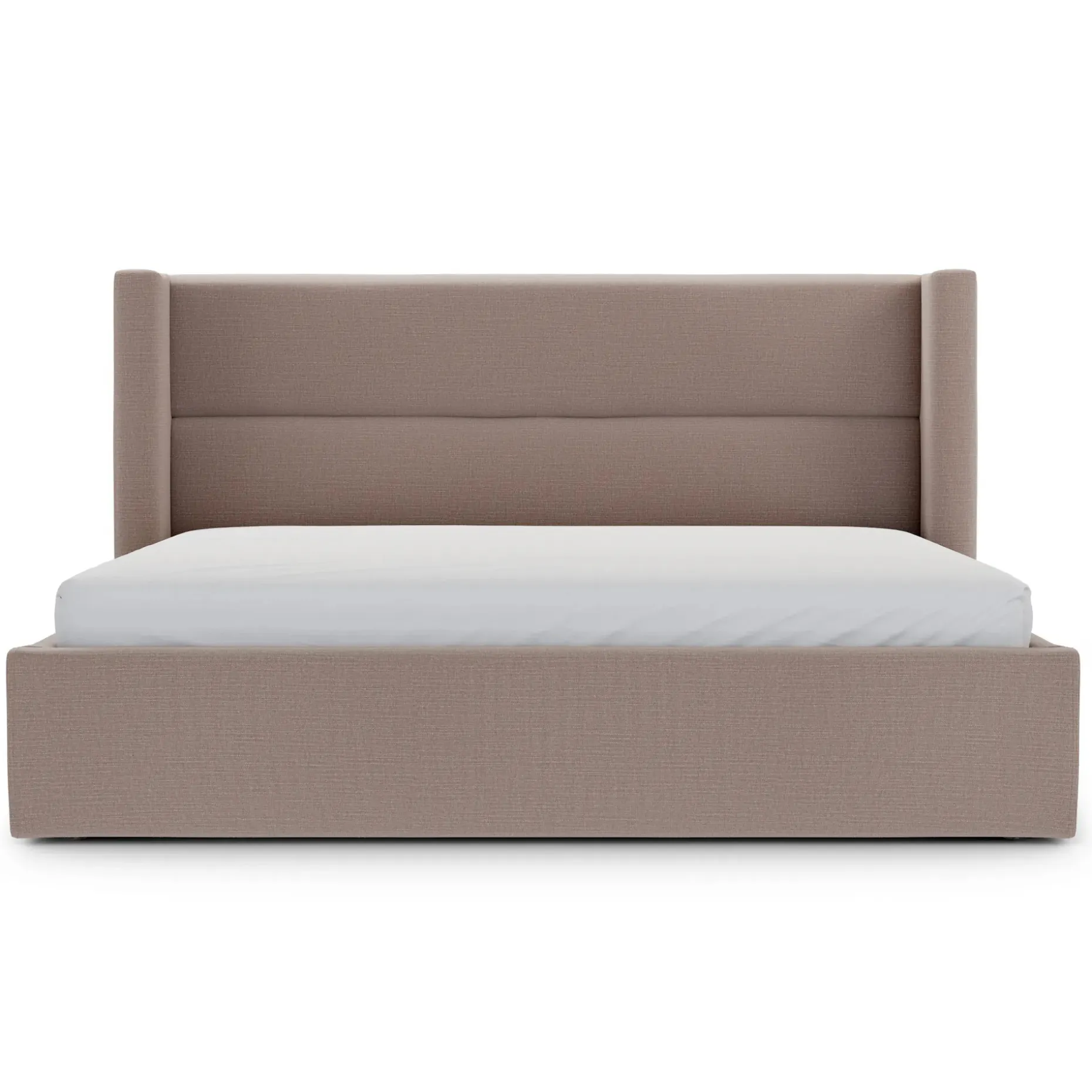 Calabri King Upholstered Bed - Napa Quartz