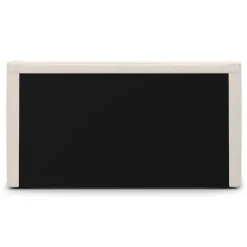 Calabri King Upholstered Bed - Ivory Wool Bouclé