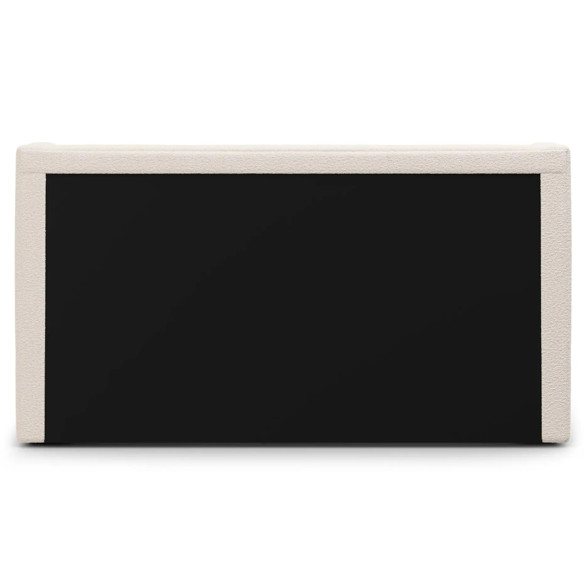 Calabri King Upholstered Bed - Ivory Wool Bouclé