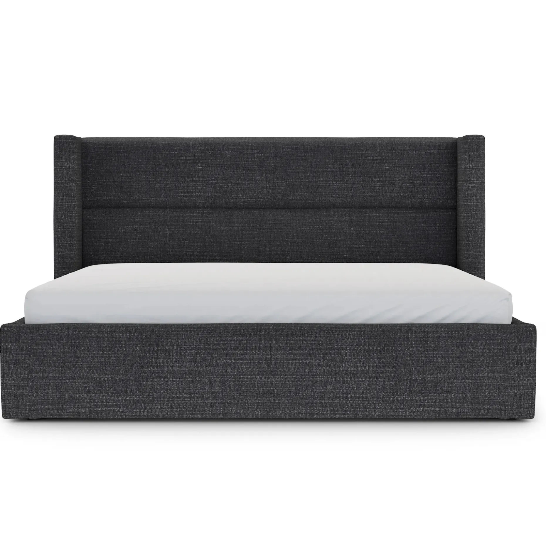 Calabri King Upholstered Bed - Napa Charcoal