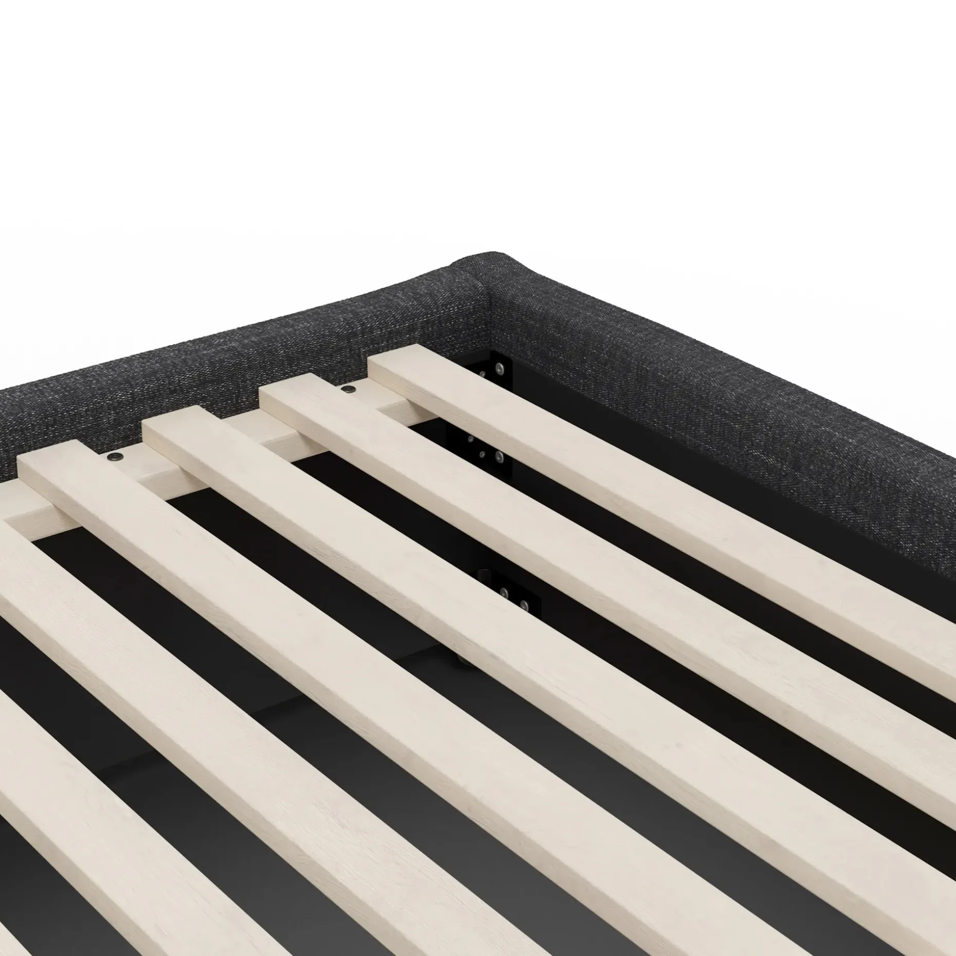 Calabri King Upholstered Bed - Napa Charcoal
