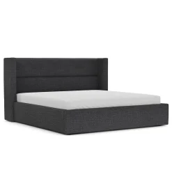 Calabri King Upholstered Bed - Napa Charcoal