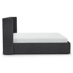 Calabri King Upholstered Bed - Napa Charcoal