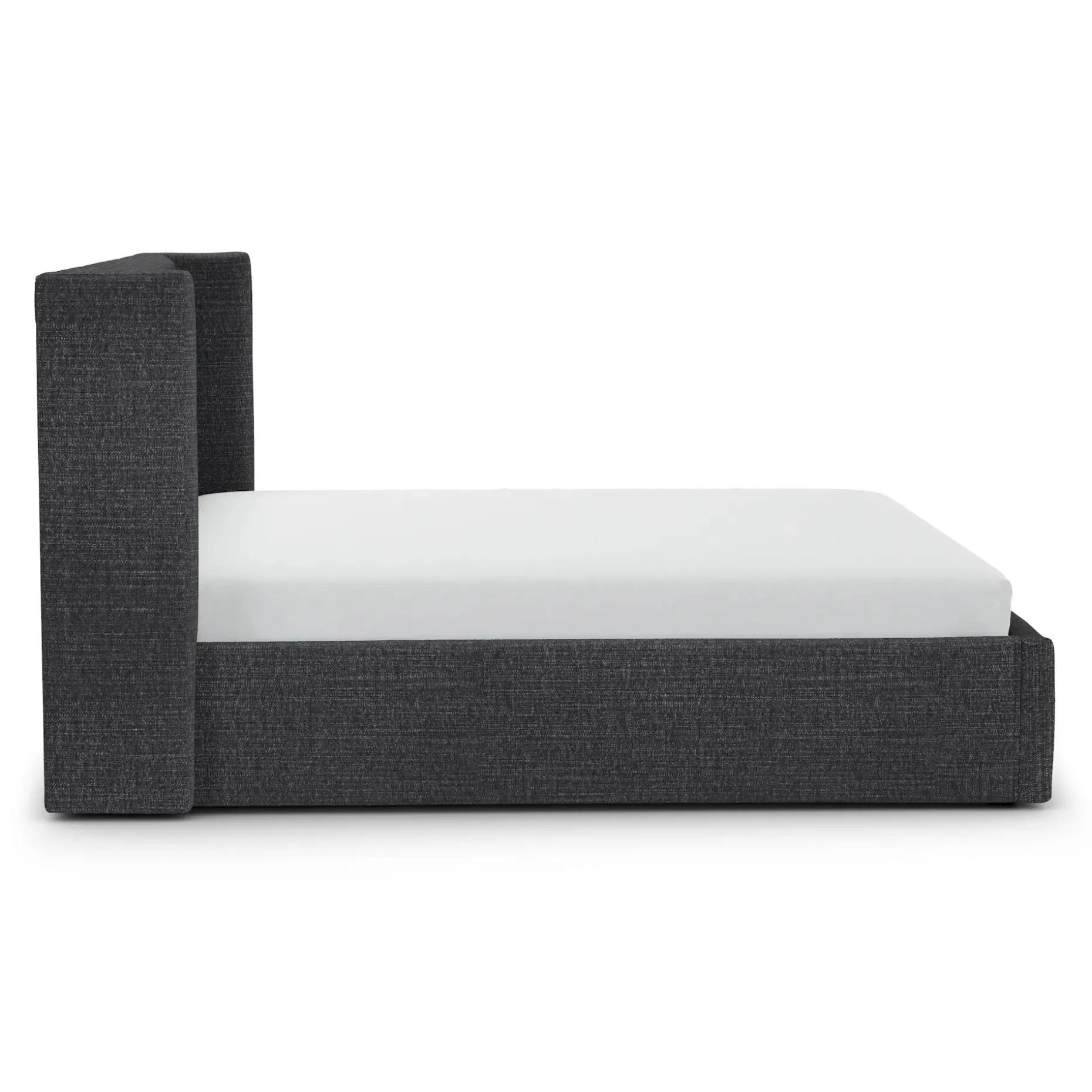 Calabri King Upholstered Bed - Napa Charcoal