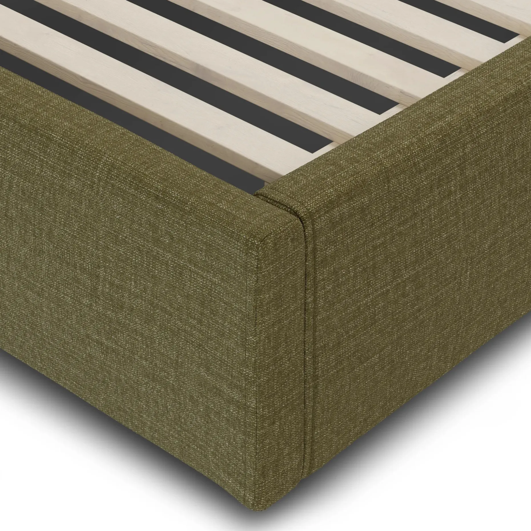 Calabri King Upholstered Bed - Napa Moss