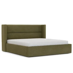 Calabri King Upholstered Bed - Napa Moss