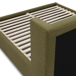 Calabri King Upholstered Bed - Napa Moss
