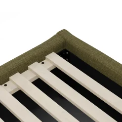Calabri King Upholstered Bed - Napa Moss