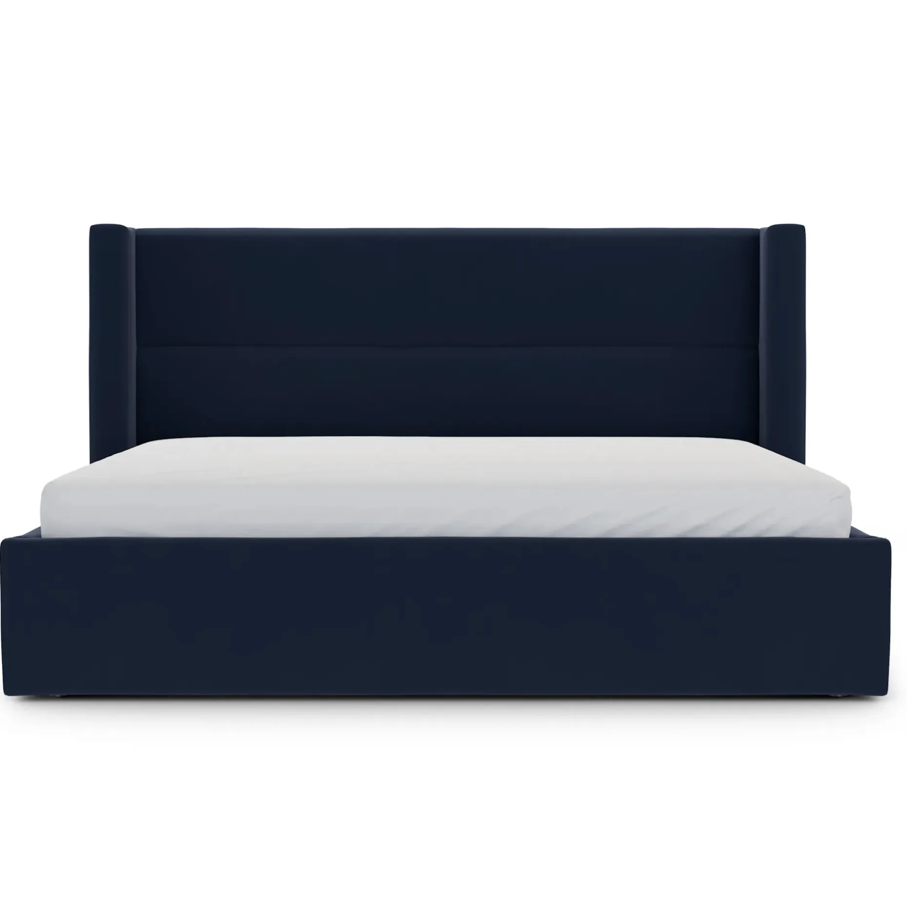 Calabri King Velvet Bed - Hale Ink