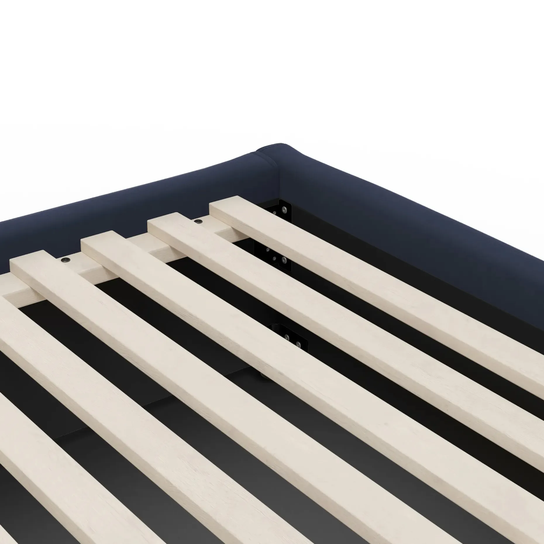 Calabri King Velvet Bed - Hale Ink