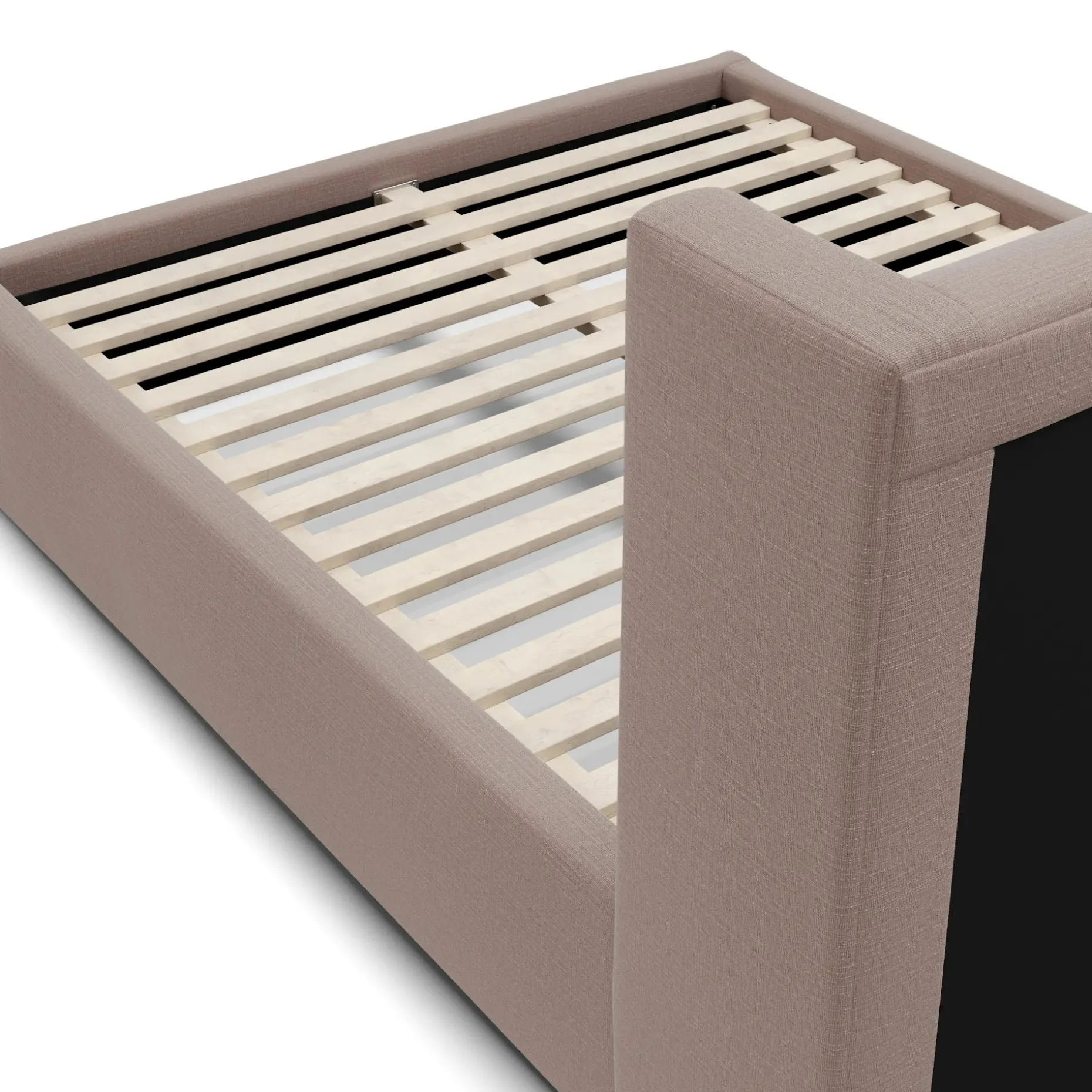 Calabri Queen Upholstered Bed - Napa Quartz