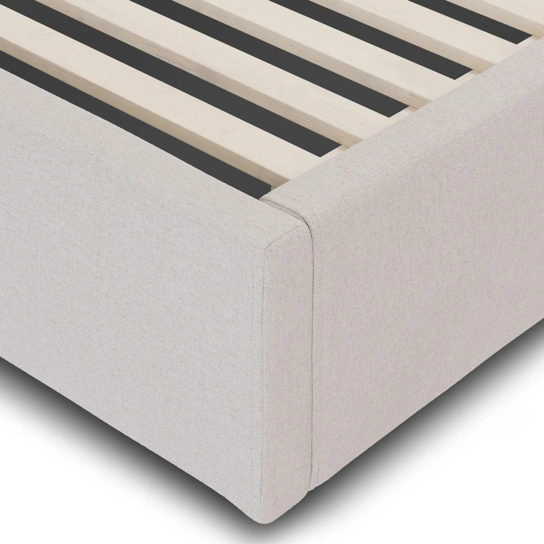 Calabri Queen Upholstered Bed - Napa White