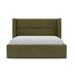 Calabri Queen Upholstered Bed - Napa Moss