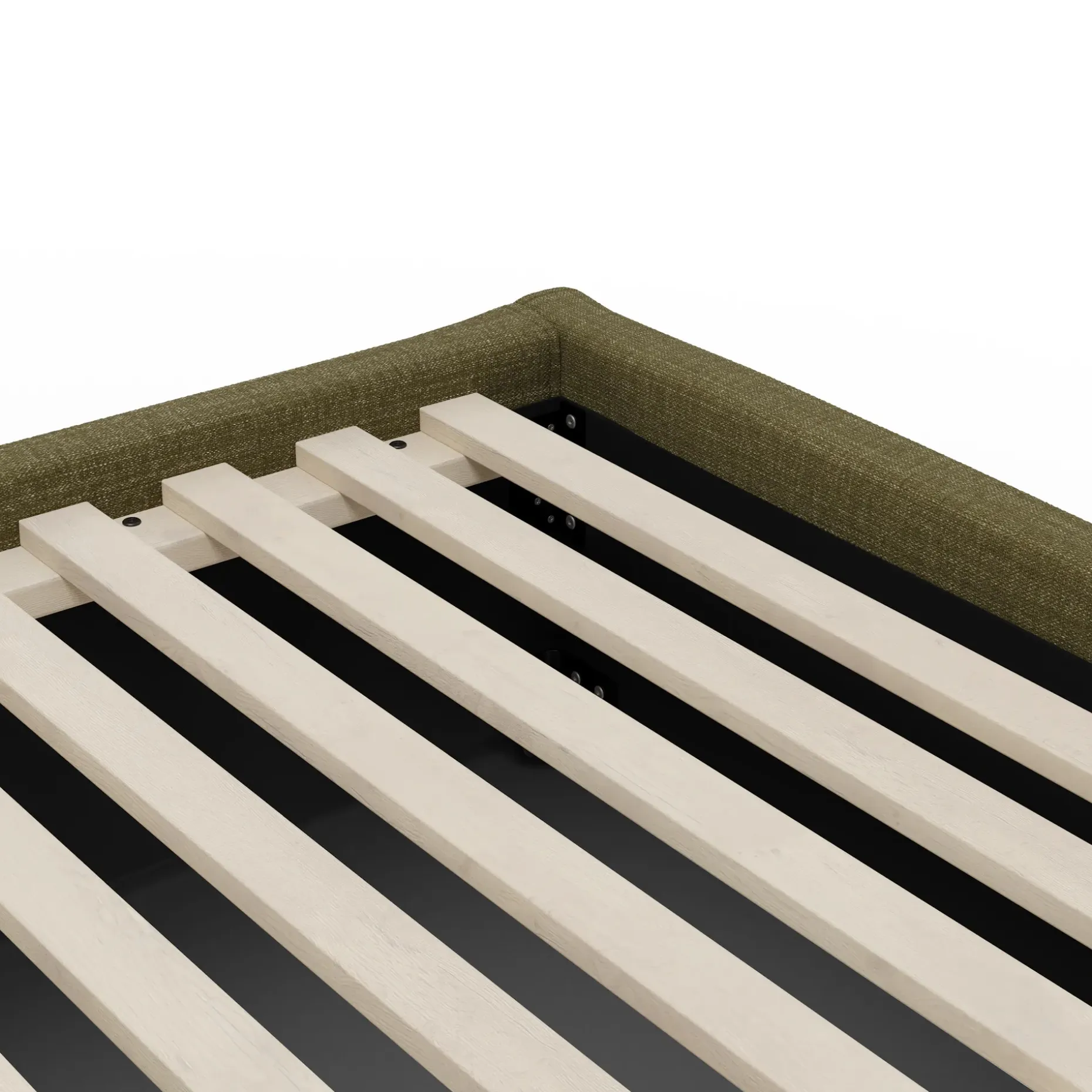Calabri Queen Upholstered Bed - Napa Moss