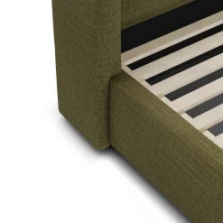 Calabri Queen Upholstered Bed - Napa Moss