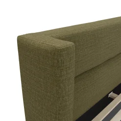 Calabri Queen Upholstered Bed - Napa Moss