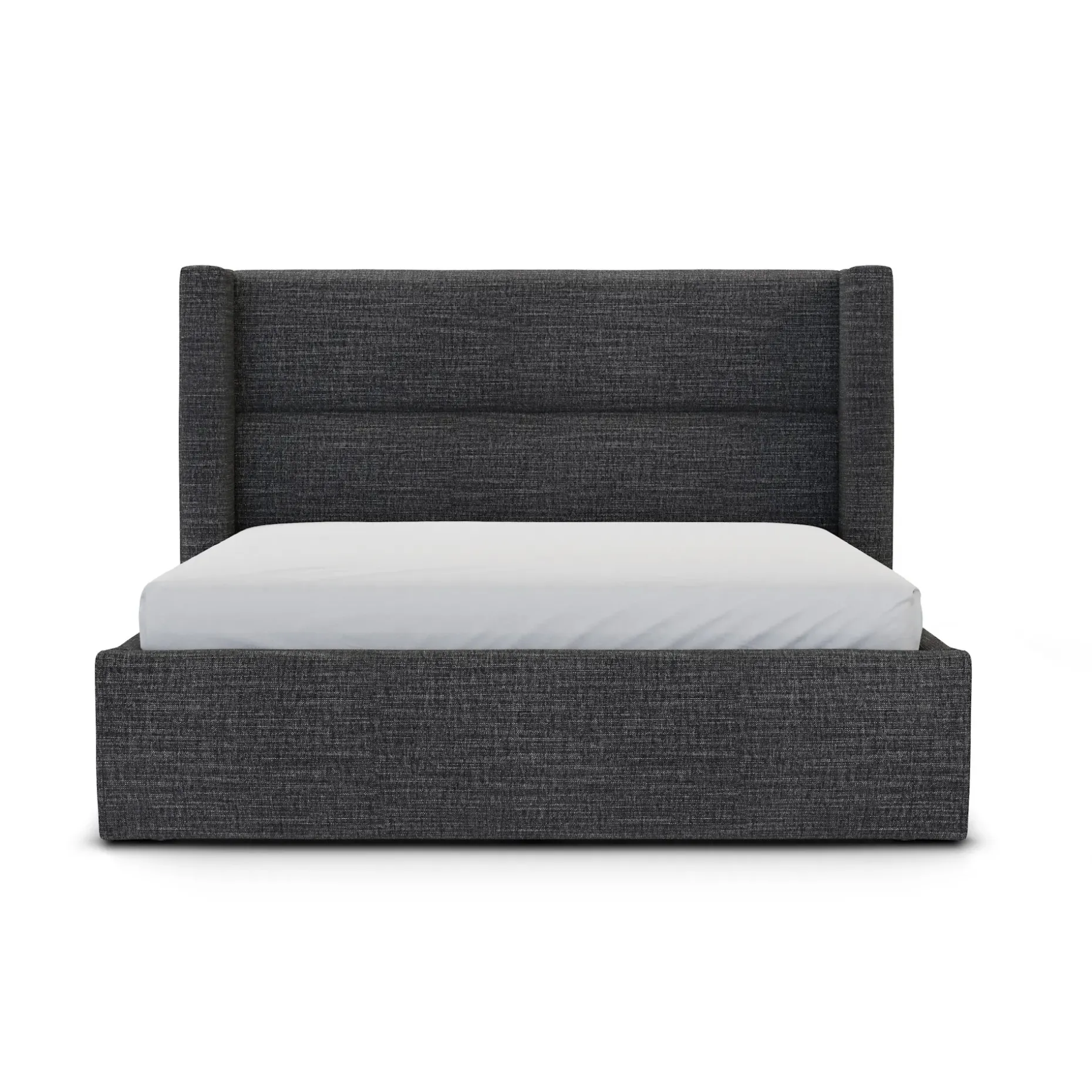 Calabri Queen Upholstered Bed - Napa Charcoal